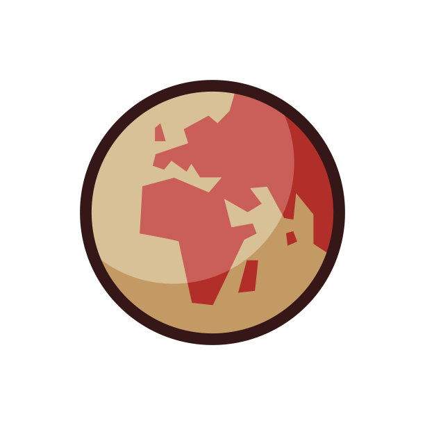 地球仪复古色图片下载