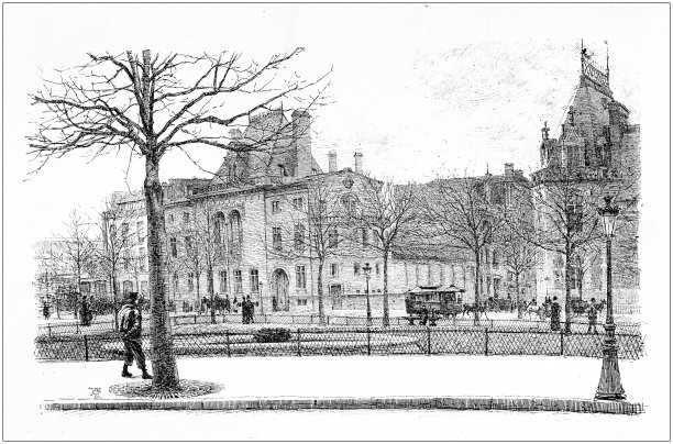 古代插图:Meissonier House图片下载