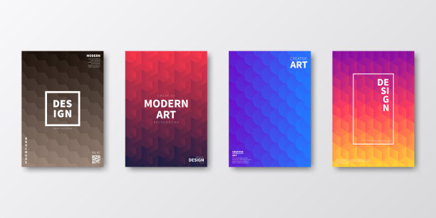 宣传册模板布局，封面设计，商业年度报告，传单，杂志图片下载