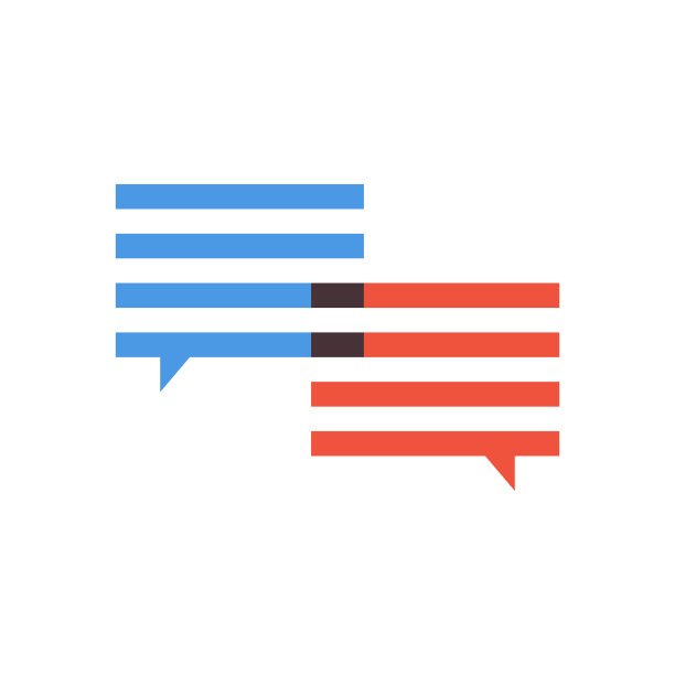 美国国旗颜色在线消息概念插图图片下载