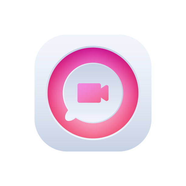 在线消息视频通话图标设计图片下载