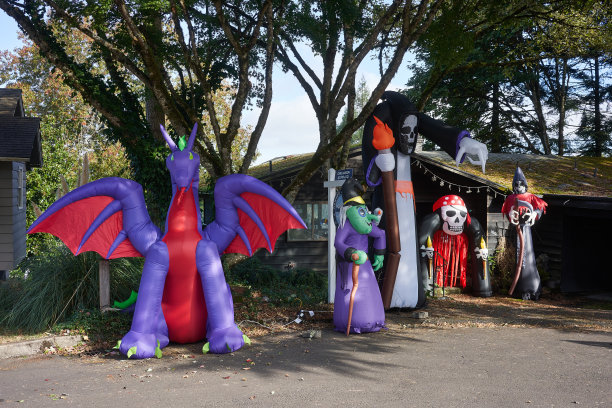 万圣节的装饰品图片下载