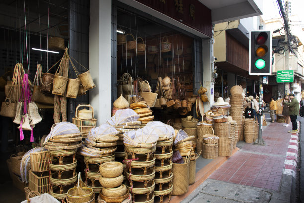 泰国清迈昌梅路或昌梅街图片下载