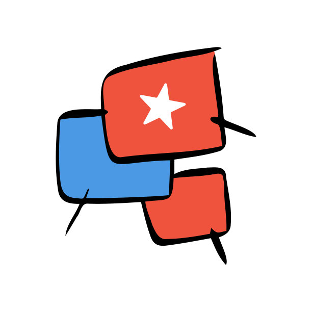 美国总统选举辩论概念设计图片下载