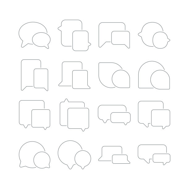 气泡图标图片下载