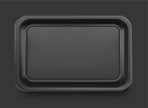 水平托盘集装箱模型。图片下载