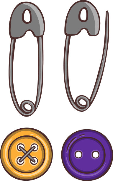 编织缝纫符号集针线活手工制作图片下载