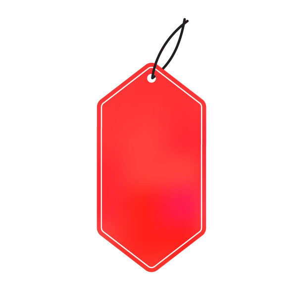 空白价格标签向量。销售标签向量孤立股票插图图片下载
