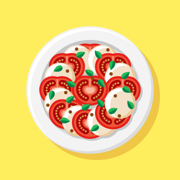 Caprese沙拉图标图片下载