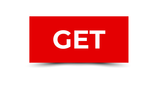 得到-贴纸，横幅，标签，缎带模板。向量股票插图图片下载