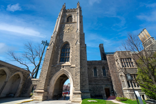 瑞尔森大学大楼位于多伦多市中心校园图片下载