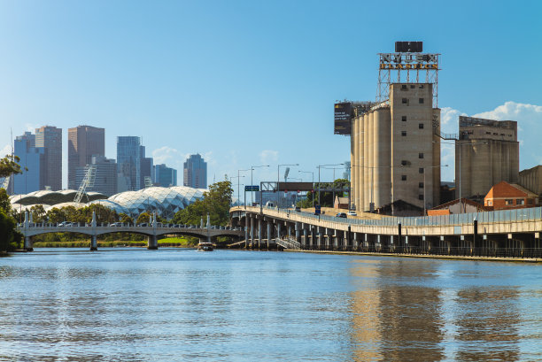 澳大利亚维多利亚州墨尔本的奈莱克斯时钟。图片下载