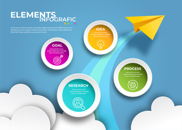 现代信息模板图片下载