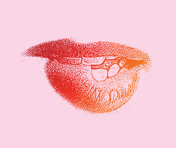 女人咬唇图片下载
