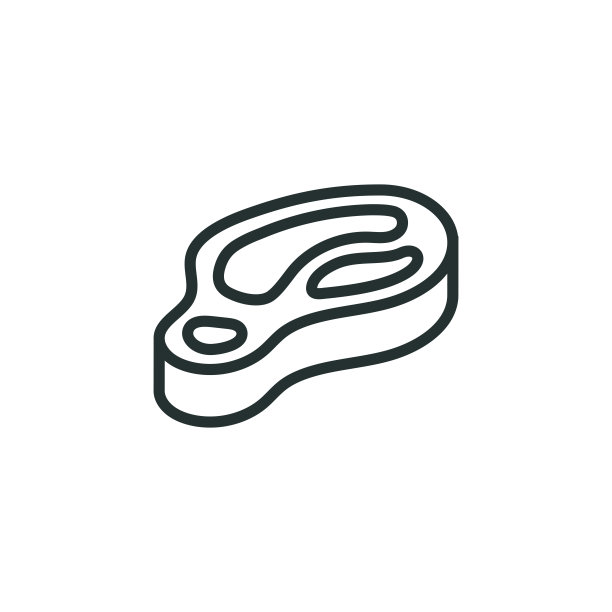 牛排一行图标图片下载