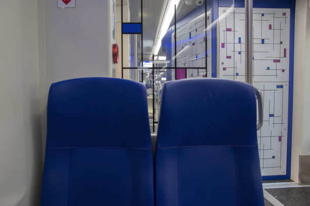 荷兰乌得勒支的火车内图片下载