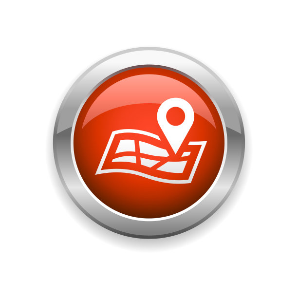 旅行地图和GPS光滑图标图片下载