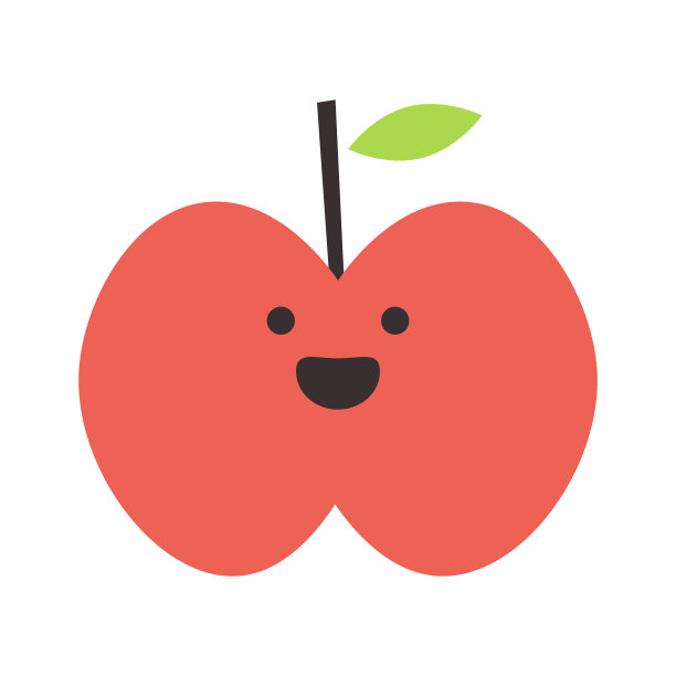 苹果果实表情符号图片下载