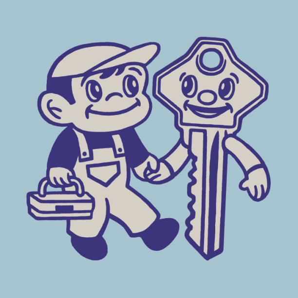 巧手和钥匙牵手图片下载