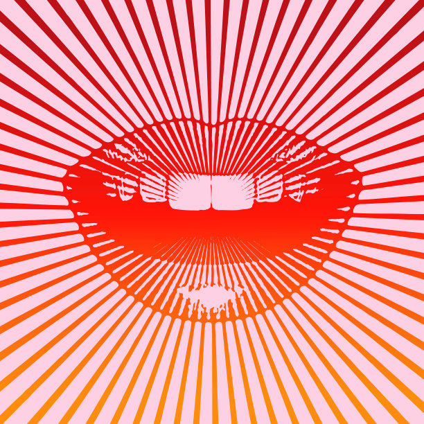 嘴巴大笑和微笑的特写图片下载