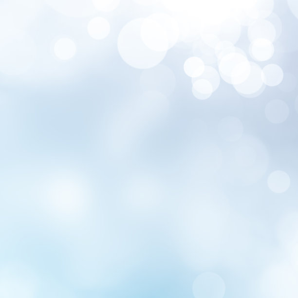 浅蓝色散焦光图片下载