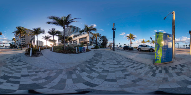 360球面vr照片Fort Lauderdale FL USA图片下载