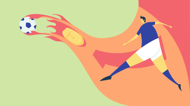 足球运动员在半空中踢球图片下载