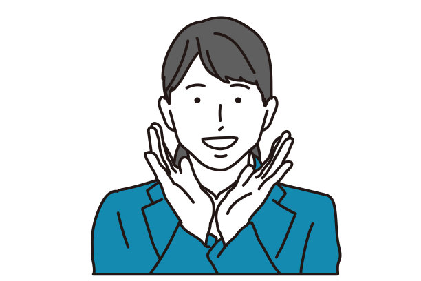 女商人微笑着欢呼图片下载