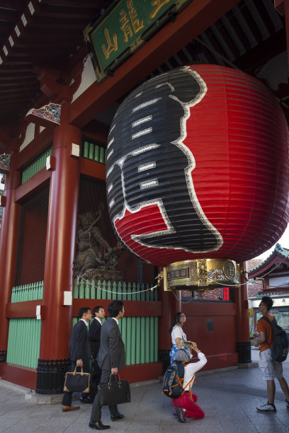 浅草观音寺的红灯笼图片下载