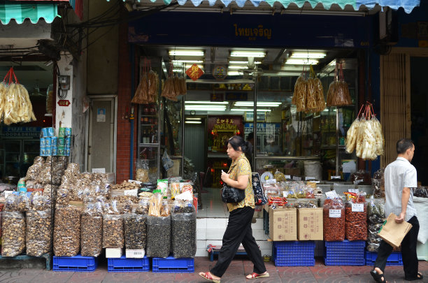 泰国曼谷的唐人街图片下载