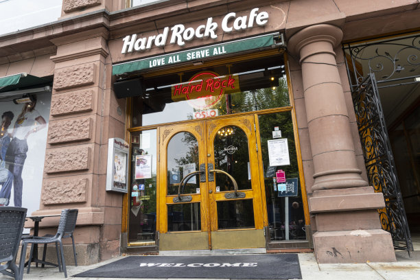 挪威奥斯陆的Hardf Rock咖啡馆图片下载