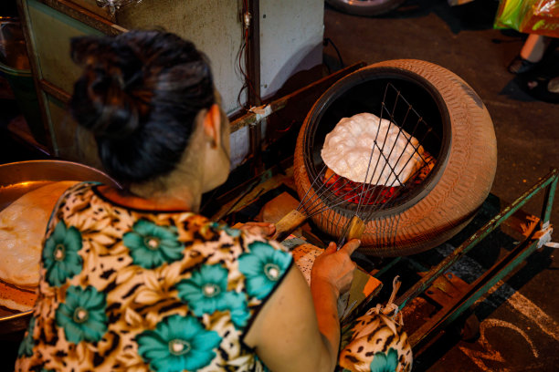 越南蔡让的夜市图片下载