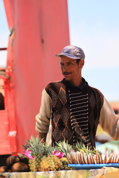 水果小贩图片下载