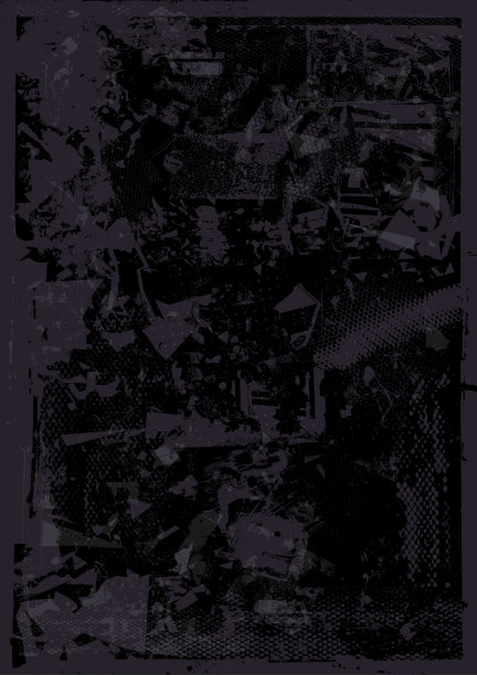 深色垃圾海报背景向量图片下载