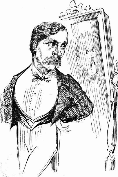 一个男人在更衣室里看着镜子图片下载