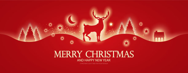 圣诞快乐，新年幸福图片下载