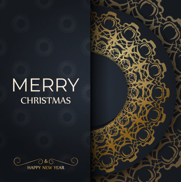 节日宣传册圣诞快乐，新年快乐图片下载