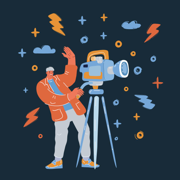 男人使用摄像机图片下载