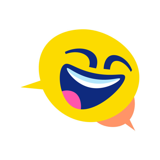 表情大笑语音泡泡图片下载