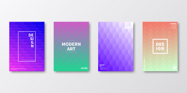 小册子模板布局，封面设计，商业年度报告，传单，杂志图片下载