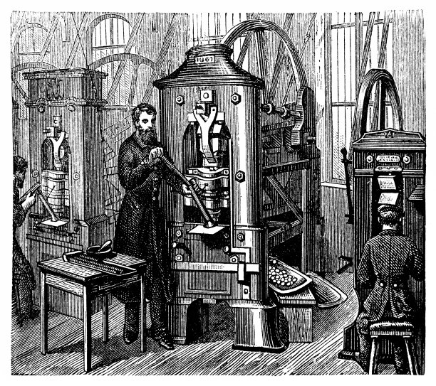 制造钱币的压花机图片下载