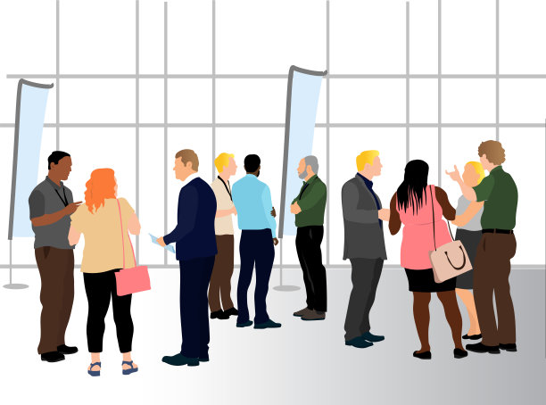 商务人士在会议上图片下载