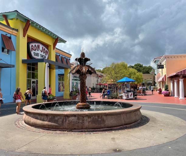 在百老汇海滩购物中心图片下载