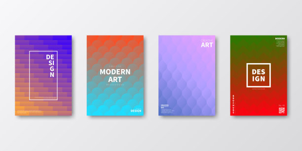 宣传册模板布局，封面设计，商业年度报告，传单，杂志图片下载