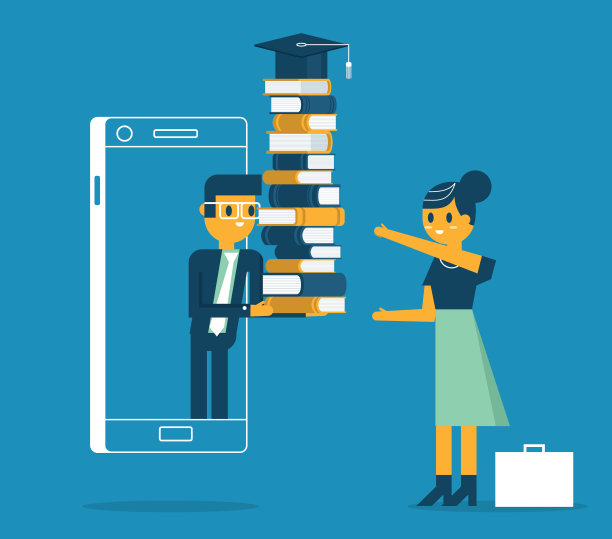 在线教育-女商人图片下载