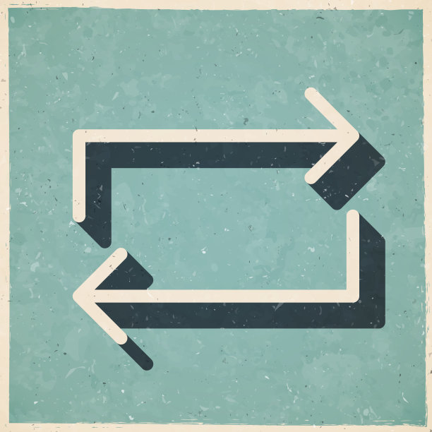 重复。复古风格的图标-旧的纹理纸图片下载