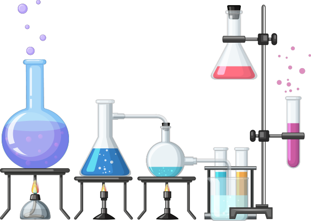 桌子上有化学元素图片下载