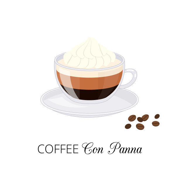 带panna的卡通咖啡图片下载