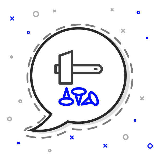 耶稣基督受难线条图标图片下载