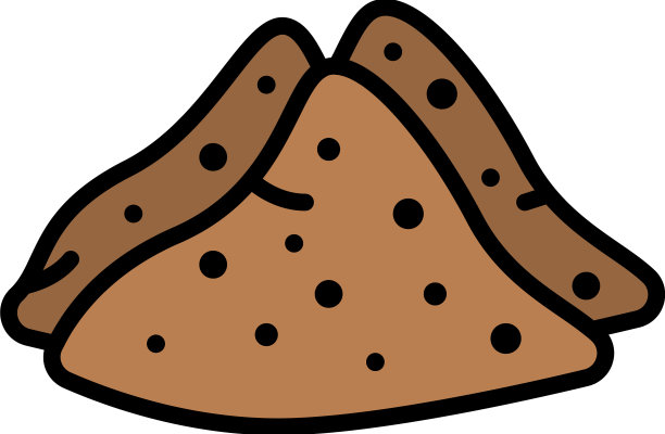 新鲜种植的种子图标颜色轮廓图片下载